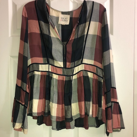 Plaid Thread & Supply Top - Picture 5 of 10